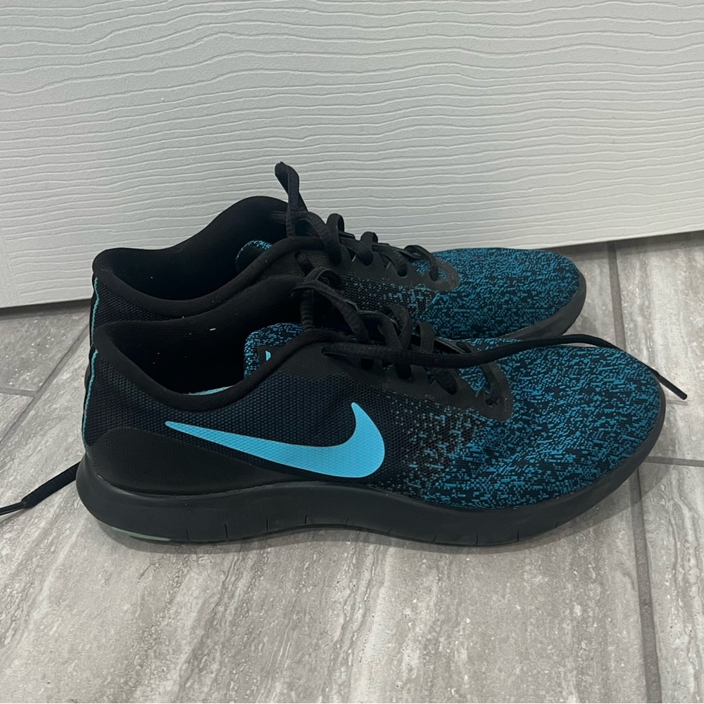Nike Black and Blue Women’s Shoes